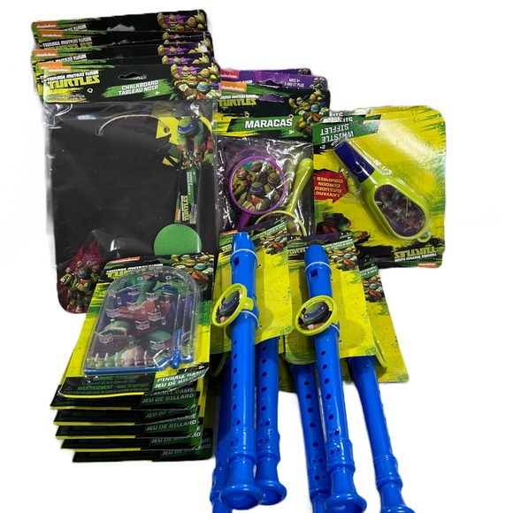 Nickelodeon Other - Nickelodeon Teenage Mutant Ninja Turtles Party Favors Sets Brand New